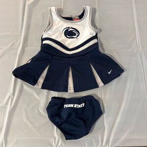 Nike Penn State Nittany Lions Cheerleading Outfit Size 18m